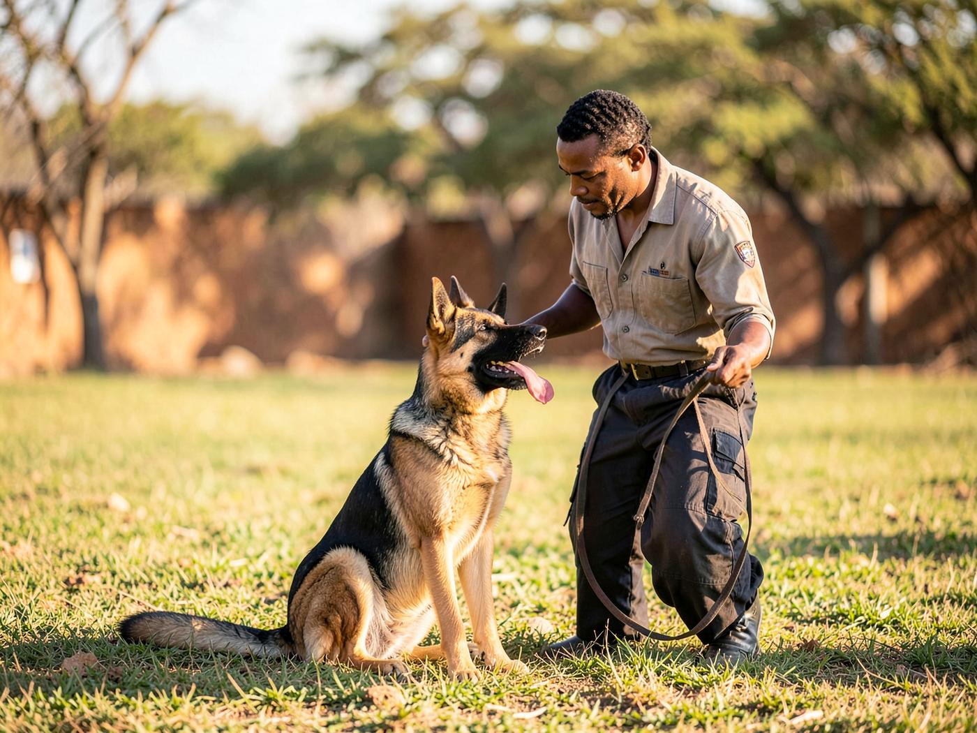 Calm, well-mannered dogs.